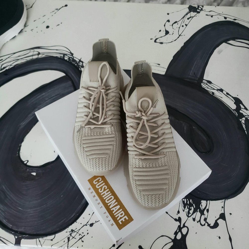 Beige “Cushionaire” Running Sneakers